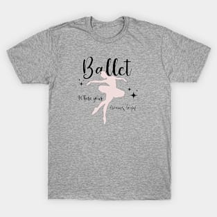 Ballerina Dancing T-Shirt
